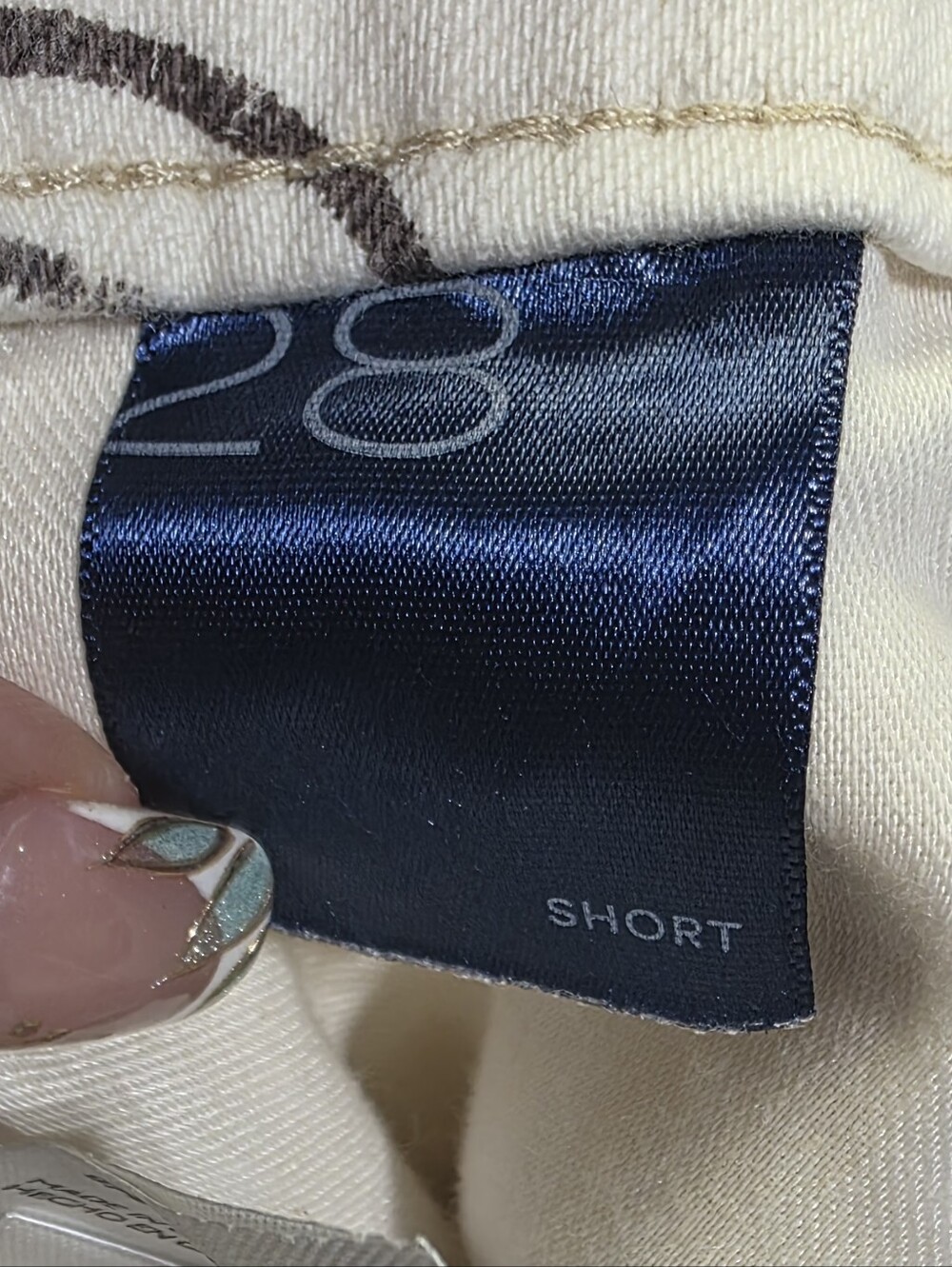 ANTHROPOLOGIE X HANNAH LEATHERS PILCRO RAINBOW PRINT DENIM SHORTS SZ 28 - Picture 9 of 12